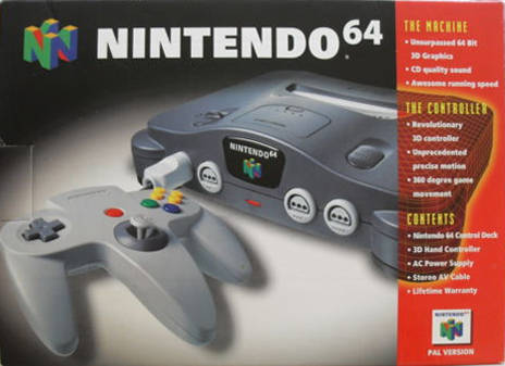 Nintendo 64 System (Core N64) (Charcoal Black)